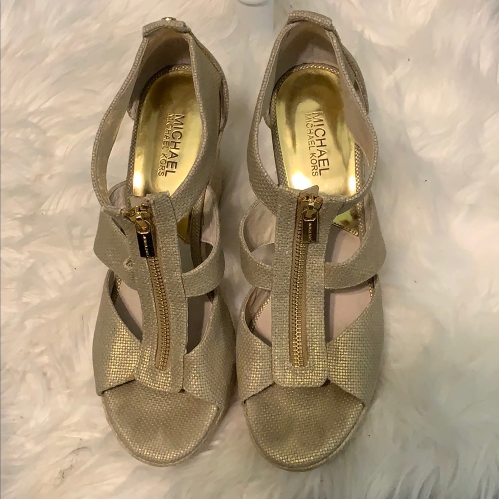 Michael Kors textured espadrilles